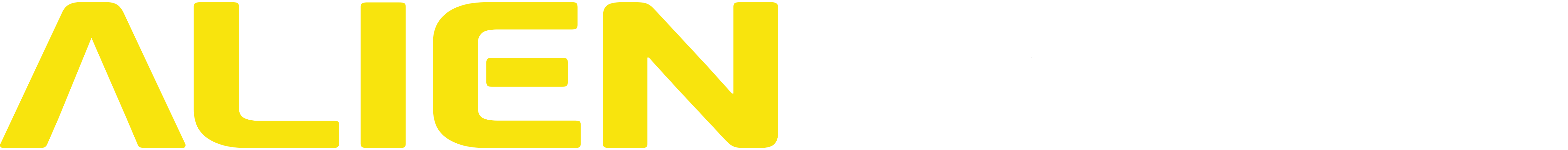 ALIENTECH Logo im Text